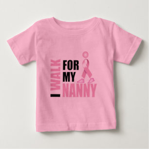 Ich gehe für mein Kindermädchenrosa Baby T-shirt