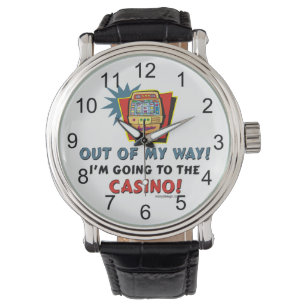 Ich gehe ins Casino! Armbanduhr