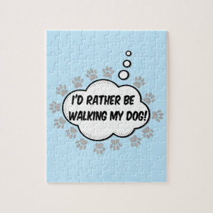 Ich gehe lieber zu meinem Hund Puzzle