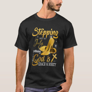 Ich gehe mit Gottes Gnade und Gnade in meinen Gebu T-Shirt