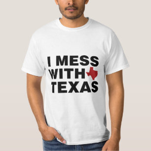 Ich gehe mit Texas zusammen T-Shirt
