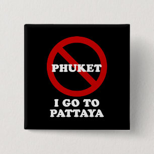 ICH GEHE NACH PATTAYA BUTTON