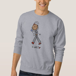 Ich gehe sweatshirt
