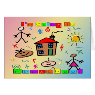 Ich gehe zur Vorschule