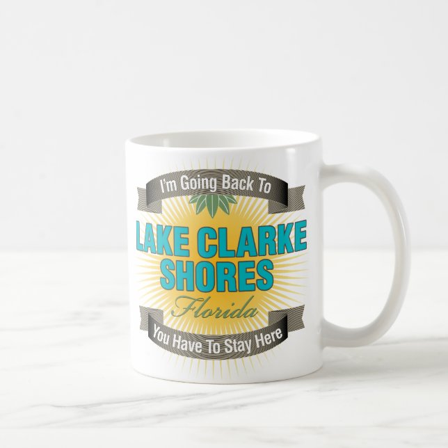 Ich gehe zurück (See-Clarke-Ufer) Kaffeetasse (Rechts)