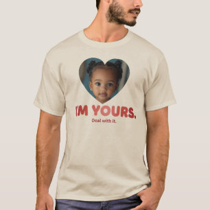 "Ich gehöre dir. Komm damit klar." Lustiges indi T-Shirt