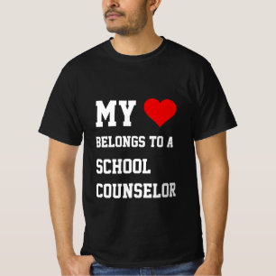 Ich gehöre einem T - Shirt des Schulberaters an