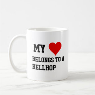 Ich gehöre einer Bellhop-Tasse an Kaffeetasse