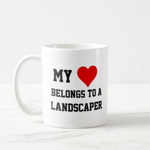 Ich gehöre einer Landscaper-Tasse an Kaffeetasse