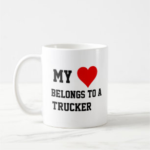 Ich gehöre einer LKW-Tasse an Kaffeetasse