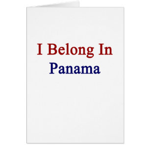 Ich gehöre in Panama