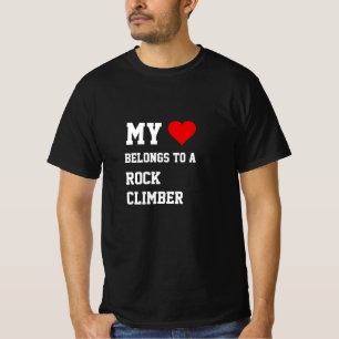 Ich gehöre zu einem Rock Climber-T - Shirt