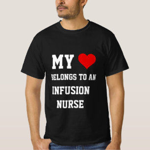 Ich gehöre zu einem T - Shirt der Infusionskrankhe