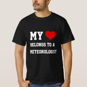 Ich gehöre zu einem T - Shirt des Meteorologen