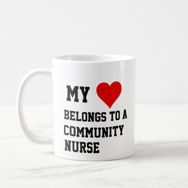 Ich gehöre zu einer gemeinnützigen Tasse (Links)