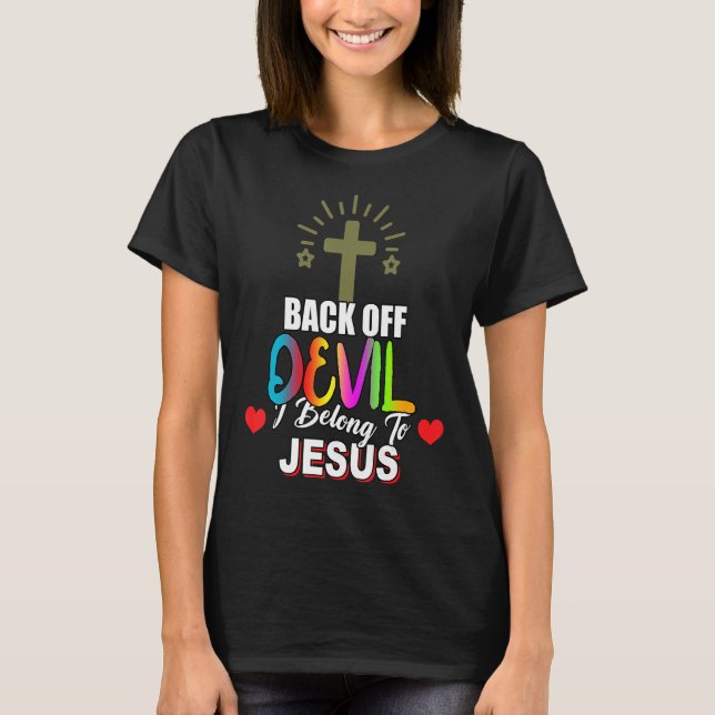 Ich gehöre zu Jesus Christlich sarkastisch T-Shirt (Vorderseite)