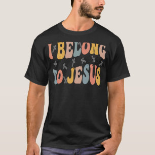 Ich gehöre zu Jesus, der die Christliche Liebe för T-Shirt