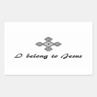 Ich gehöre zu Jesus Sticker