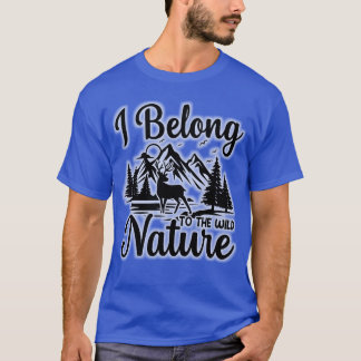 Ich gehöre zum Wildnis-Camp-Leben Junge T-Shirt