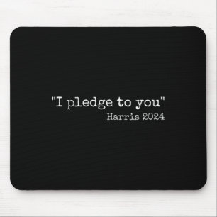 Ich gelobe Ihnen Kamala Harris Vs Trump 2024 Debat Mousepad