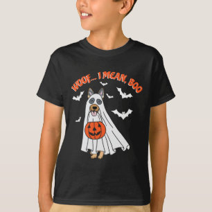 Ich Gemein Boo Funny Ghost Dog Halloween Pumpkin T-Shirt