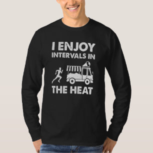 Ich genieße die Intervallen im Heat Marathon Runne T-Shirt