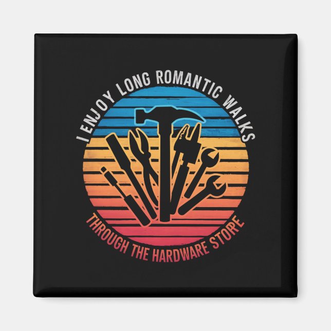 Ich genieße lange romantische Spaziergänge durch d Magnet (Vorne)