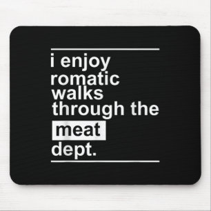 Ich genieße romantische Spaziergänge durch das Fle Mousepad