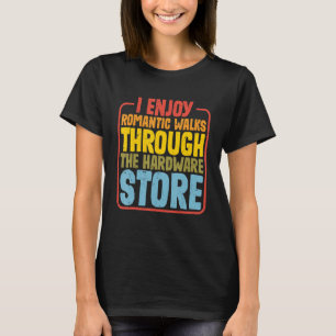 Ich genieße romantische Spaziergänge durch den Har T-Shirt