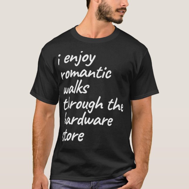 Ich genieße romantische Spaziergänge durch den Har T-Shirt (Vorderseite)