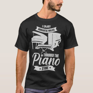 Ich genieße romantische Spaziergänge durch den Pia T-Shirt