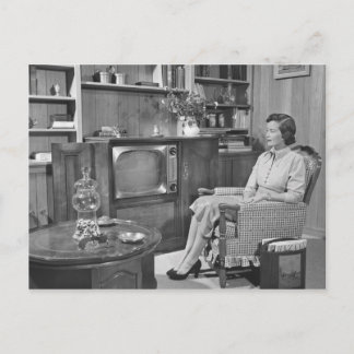 Ich genieße ruhige Abende Postkarte