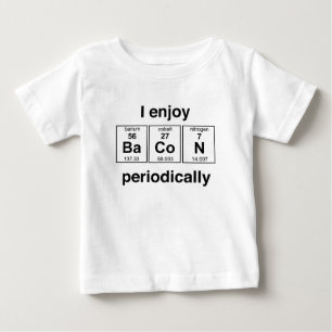 Ich genieße Speck regelmäßig Baby T-shirt