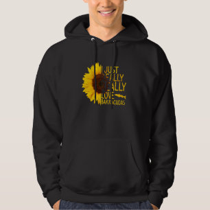 Ich gerade Liebe Barracudas Frauen Männer Fisch Su Hoodie