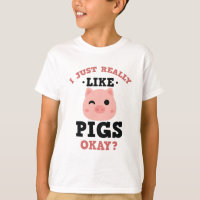Ich gerade mag wirklich Schwein-lustiges Vieh