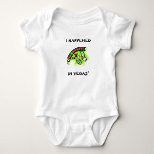 Ich geschah im Vegas-Baby-T-Shirt Baby Strampler