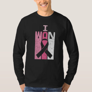 Ich gewann Brustkrebs-Bewusstseinswarter T-Shirt