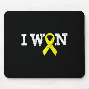 Ich gewann Gold Ribbon Kid Unterstützung Krebs im Mousepad