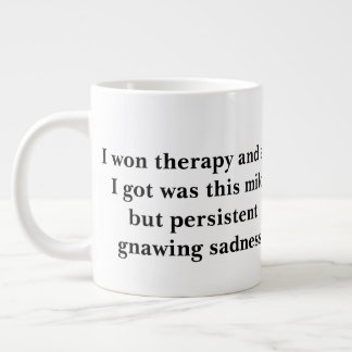 Ich gewann Therapie, aber Tasse