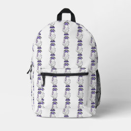 Ich ghost Menschen das ganze Jahr rund um Funny Gh Bedruckter Rucksack