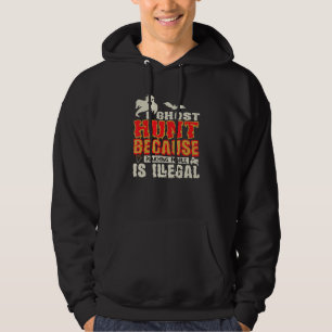 Ich Ghostjagd Schlage Menschen Illegale Geistjäger Hoodie