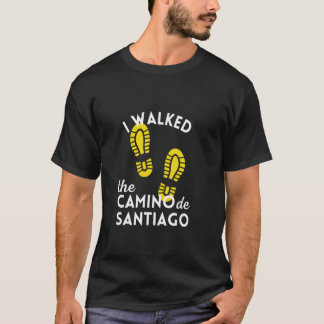 Ich ging die Camino de Santiago Wanderstiefel Span T-Shirt