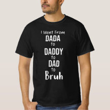 Ich ging von Dada nach Daddy nach Vater nach Bruh