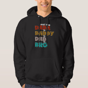 Ich ging von Dada nach Daddy nach Vater, um Vintag Hoodie