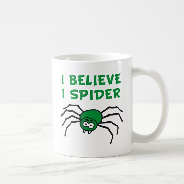 Ich glaub ich spinne - i believe i spider tasse (Rechts)