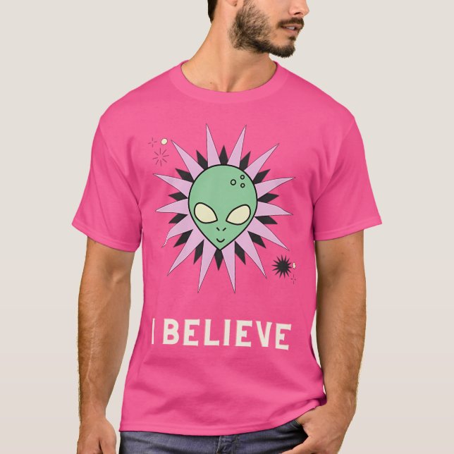 Ich glaube, Alien Shirt (Vorderseite)
