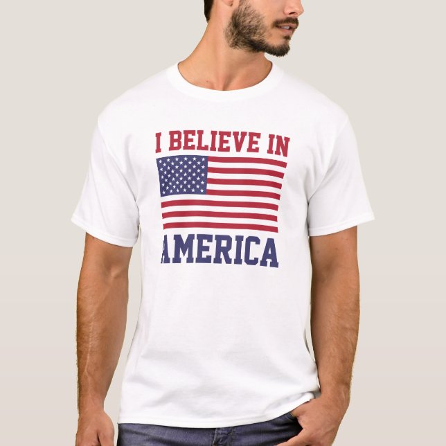 Ich glaube an Amerika-T - Shirts (Vorderseite)