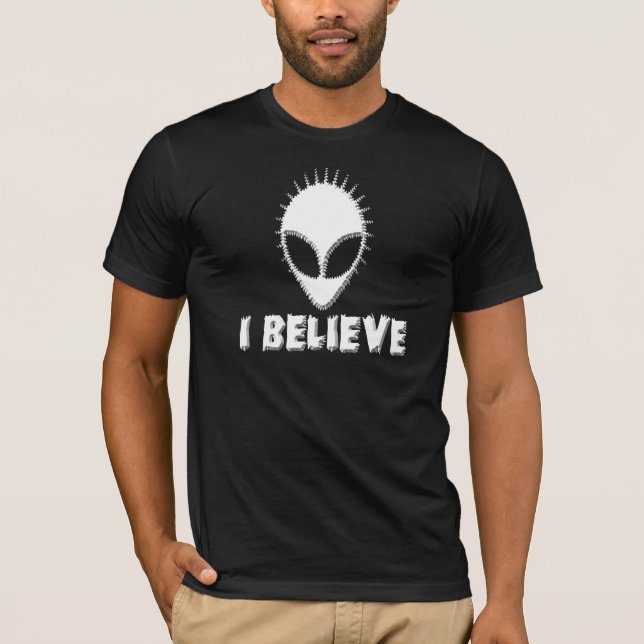 Ich glaube an Außerirdischen T-Shirt (Vorderseite)