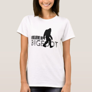 Ich glaube an Bigfoot lustiges Sasquatch T-Shirt