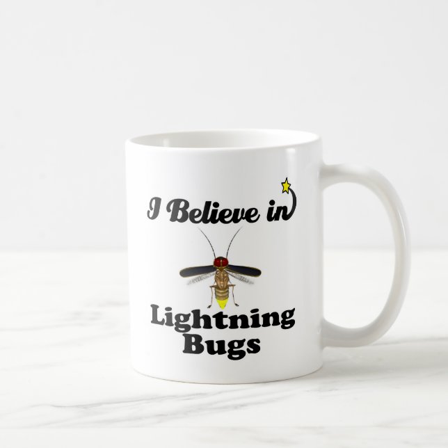 Ich glaube an Blitze Tasse (Rechts)